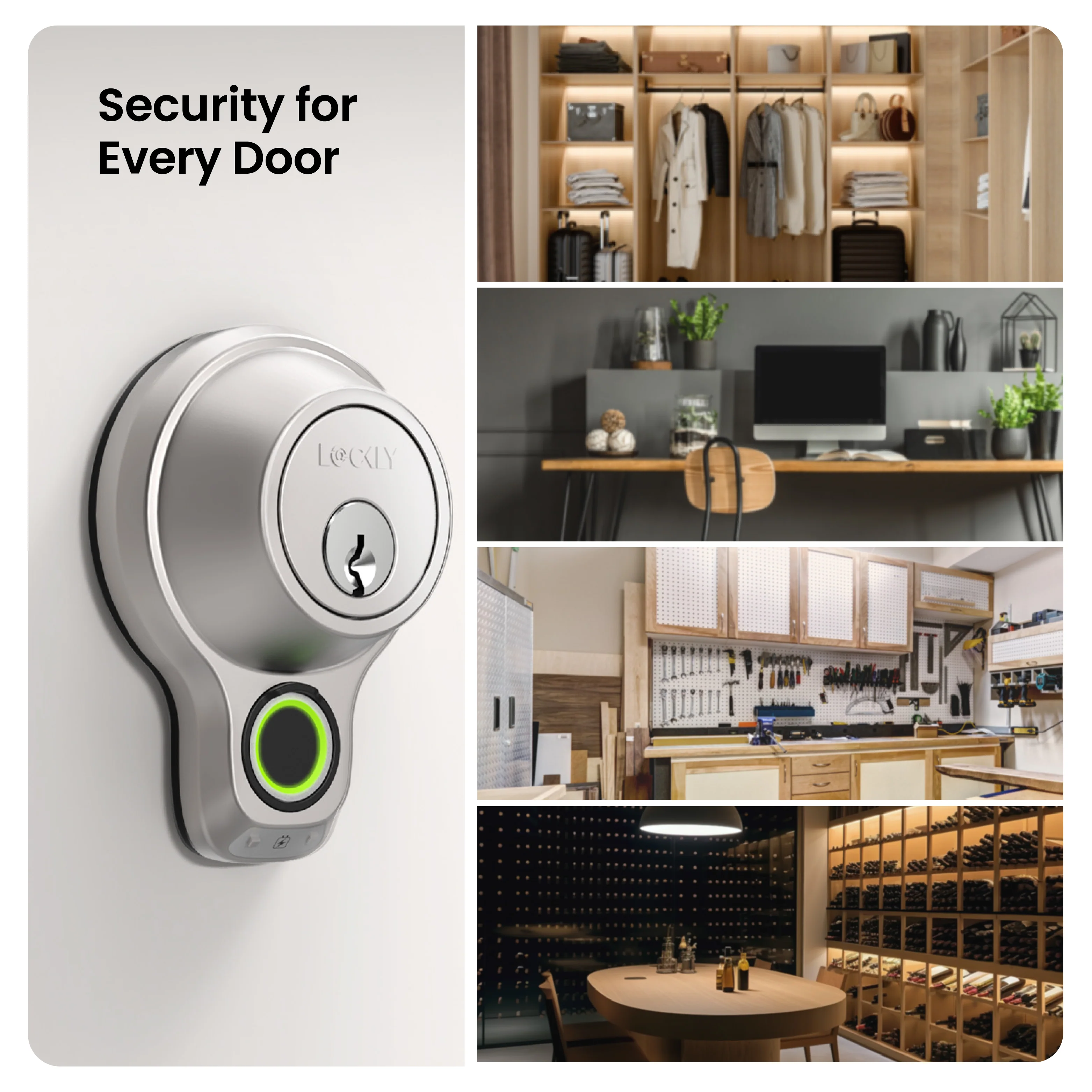 Lockly Access Touch Pro Fingerprint Deadbolt - Image 8