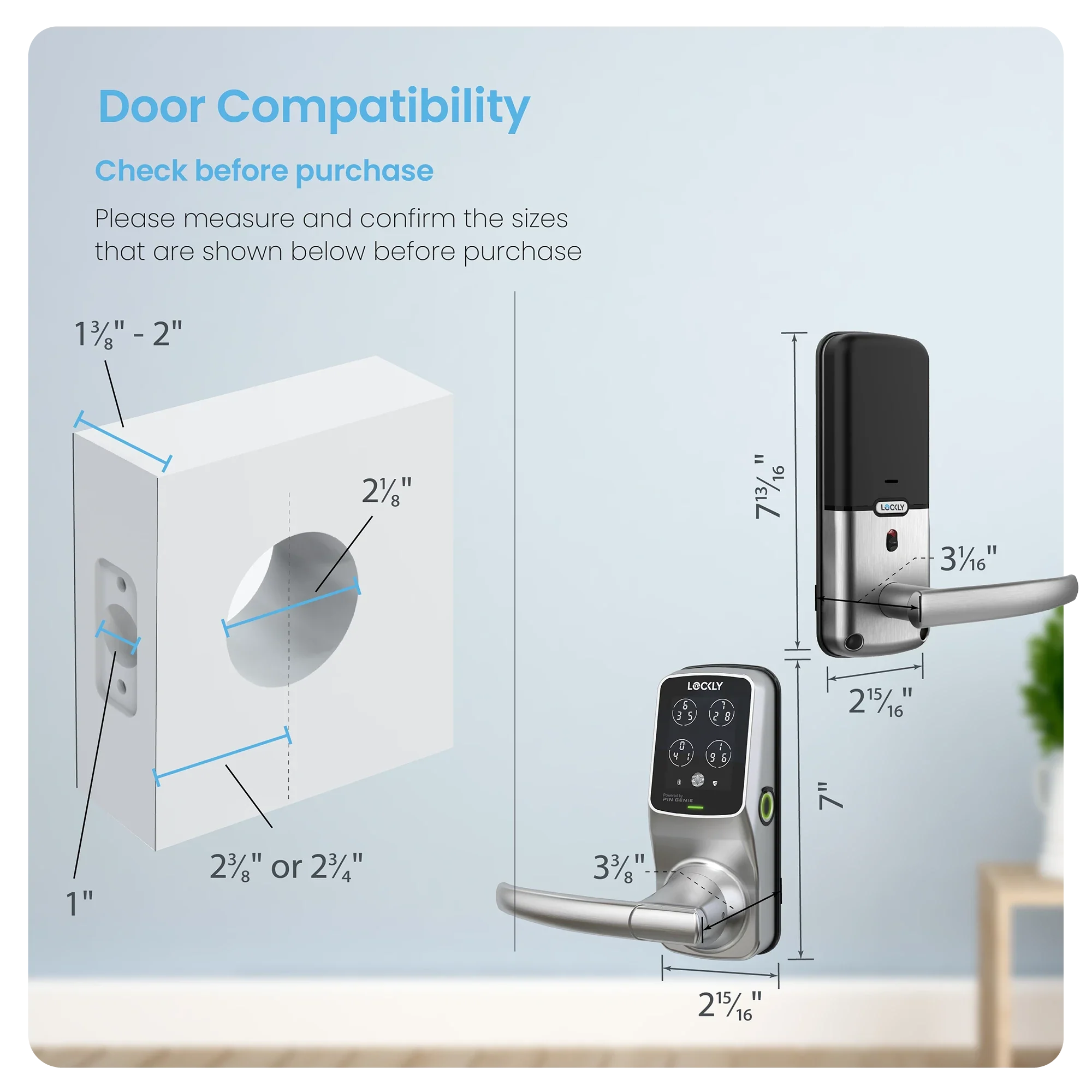 Peek-Proof Lockly Secure Plus Smart Lock - Image 14
