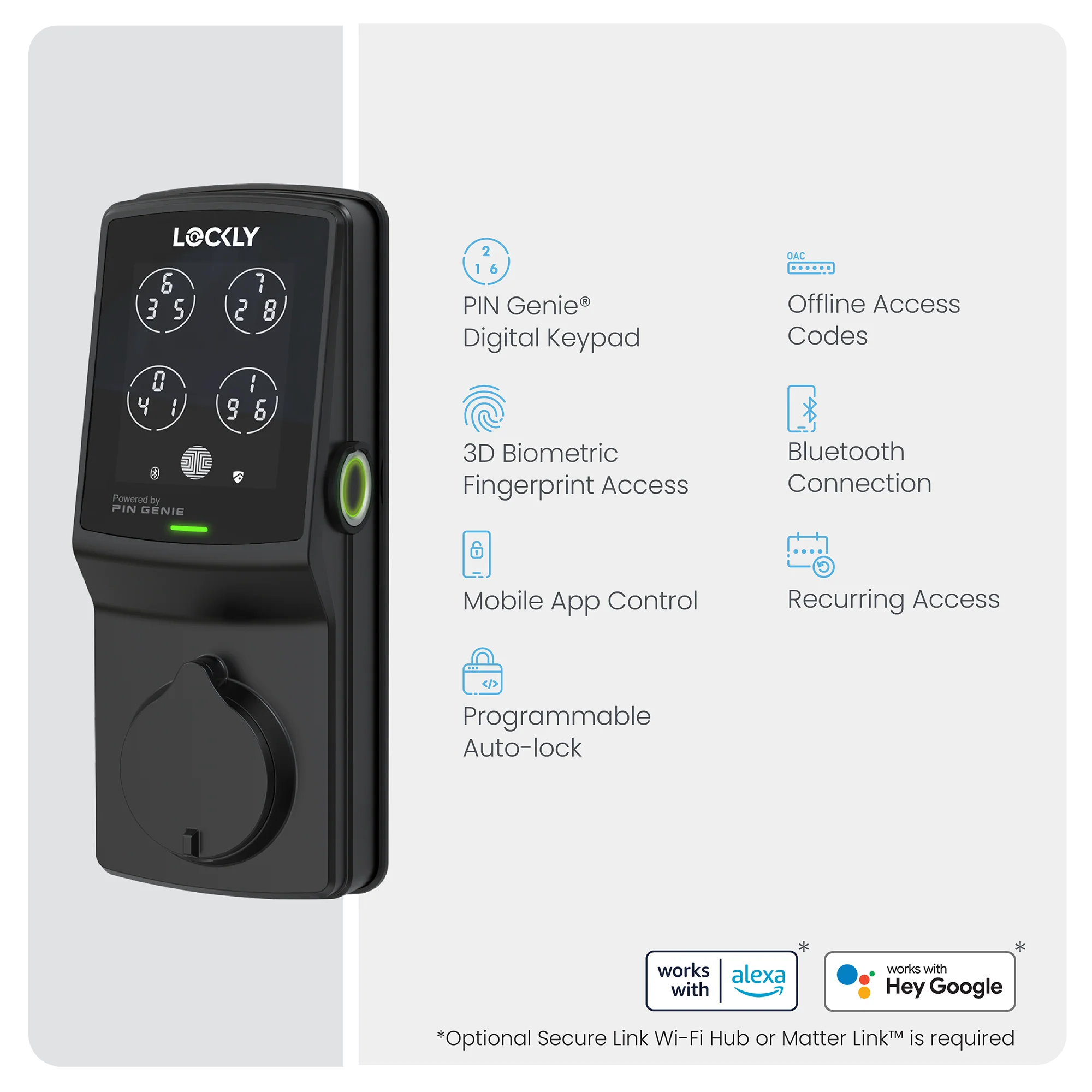 Peek-Proof Lockly Secure Plus Smart Lock - Image 26