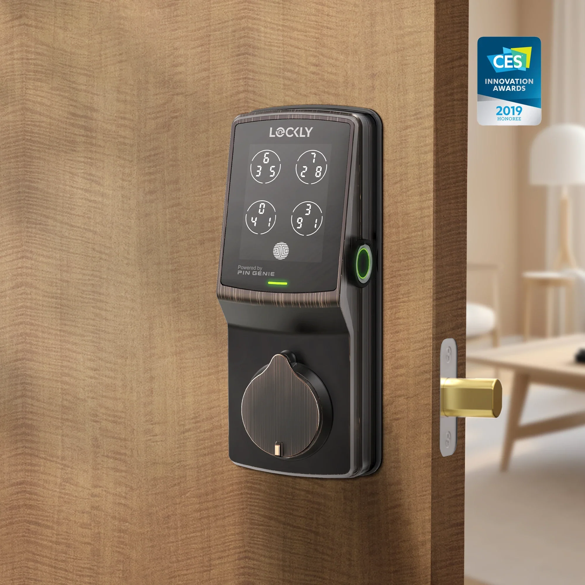 Peek-Proof Lockly Secure Plus Smart Lock - Image 36