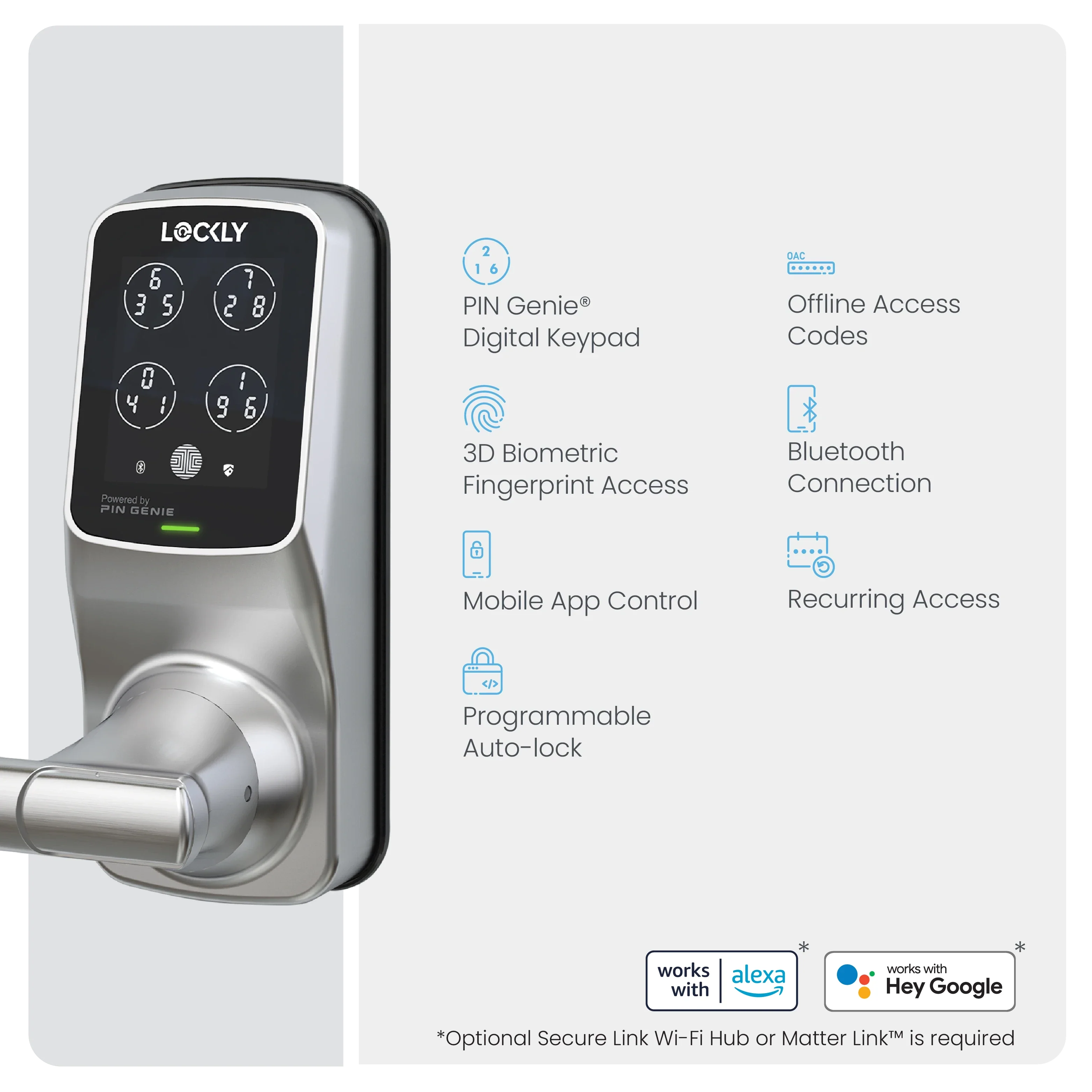 Peek-Proof Lockly Secure Plus Smart Lock - Image 45
