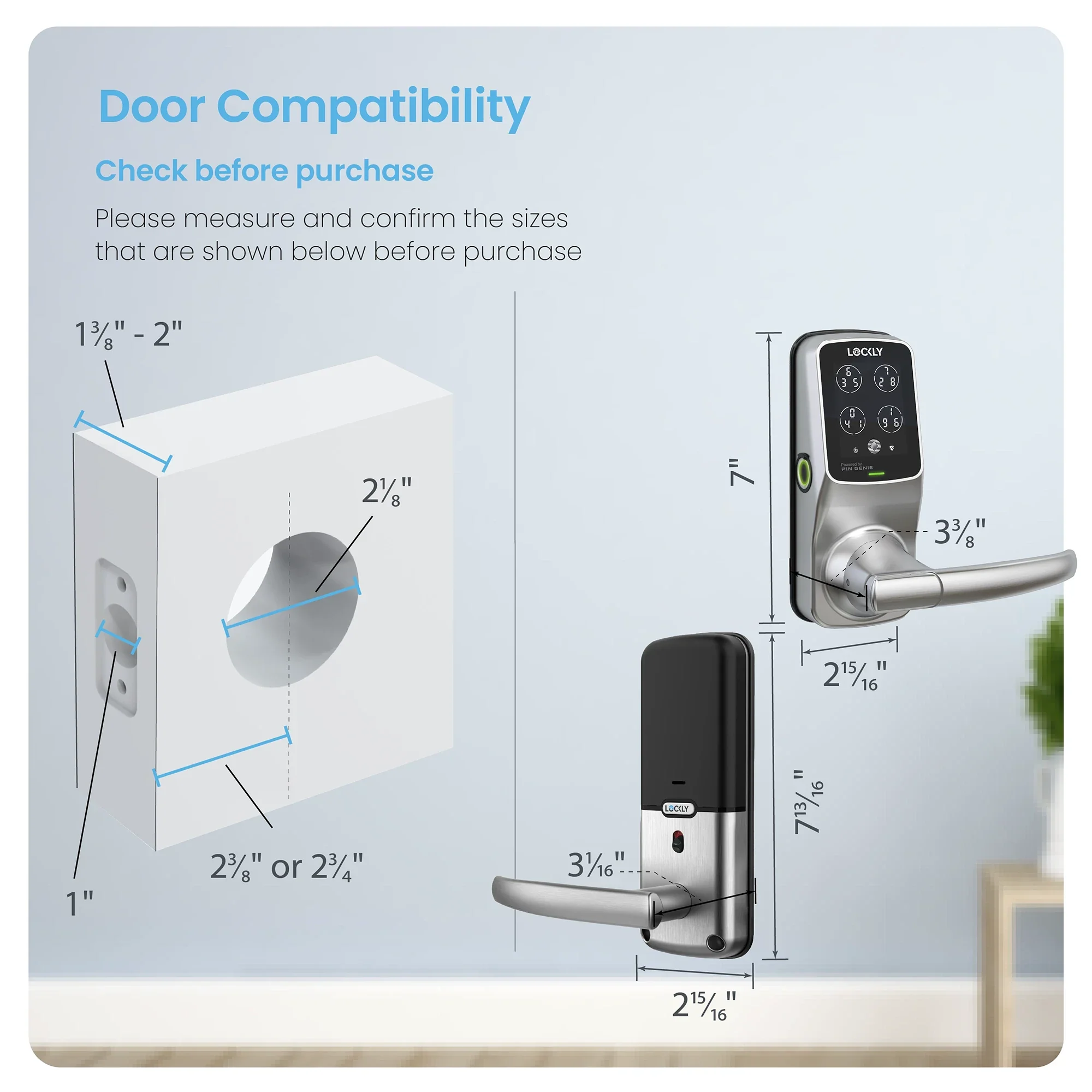 Peek-Proof Lockly Secure Plus Smart Lock - Image 46