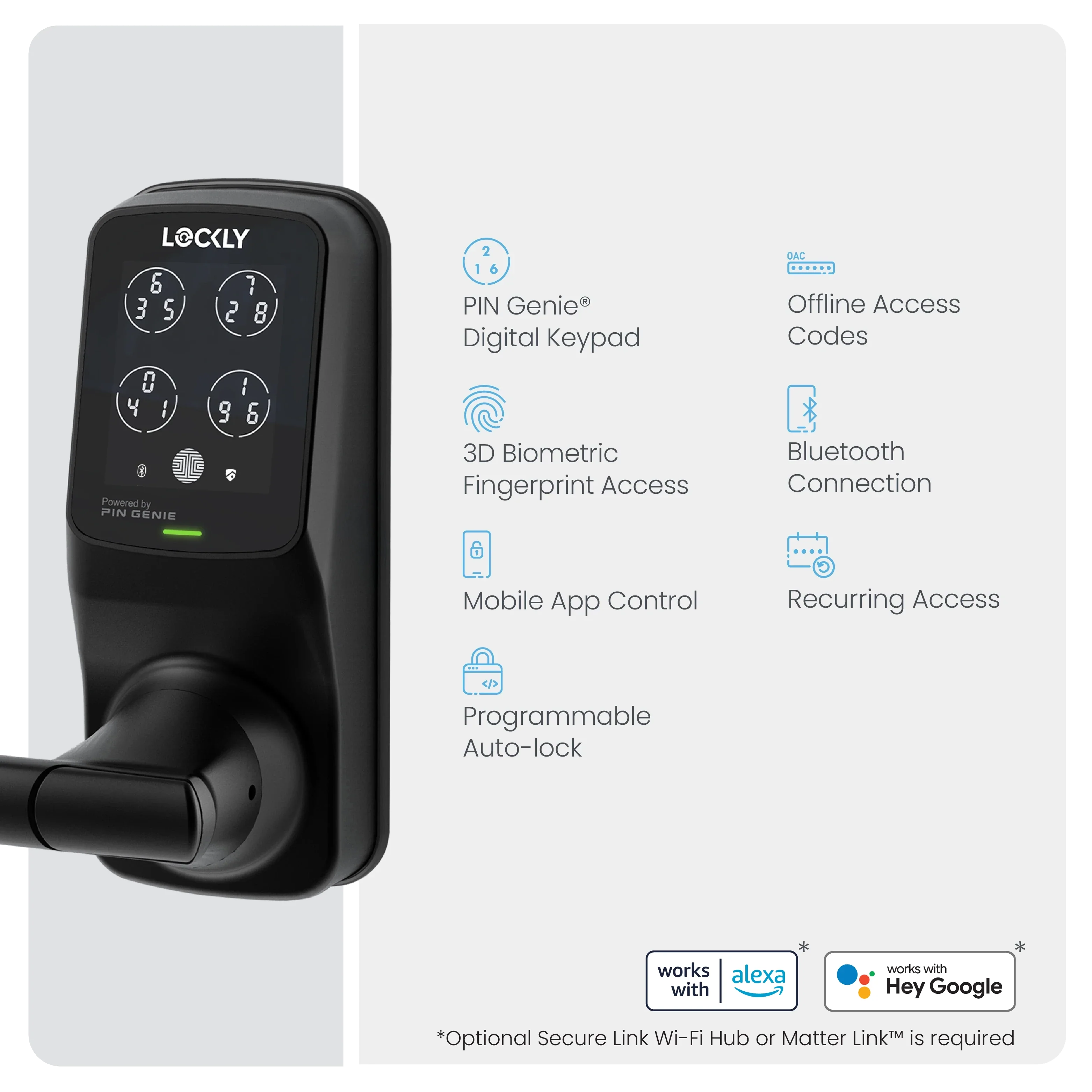 Peek-Proof Lockly Secure Plus Smart Lock - Image 51