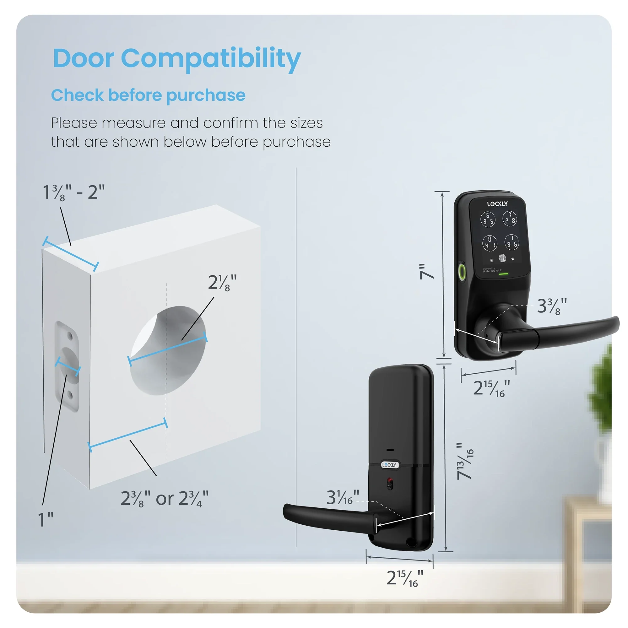 Peek-Proof Lockly Secure Plus Smart Lock - Image 52