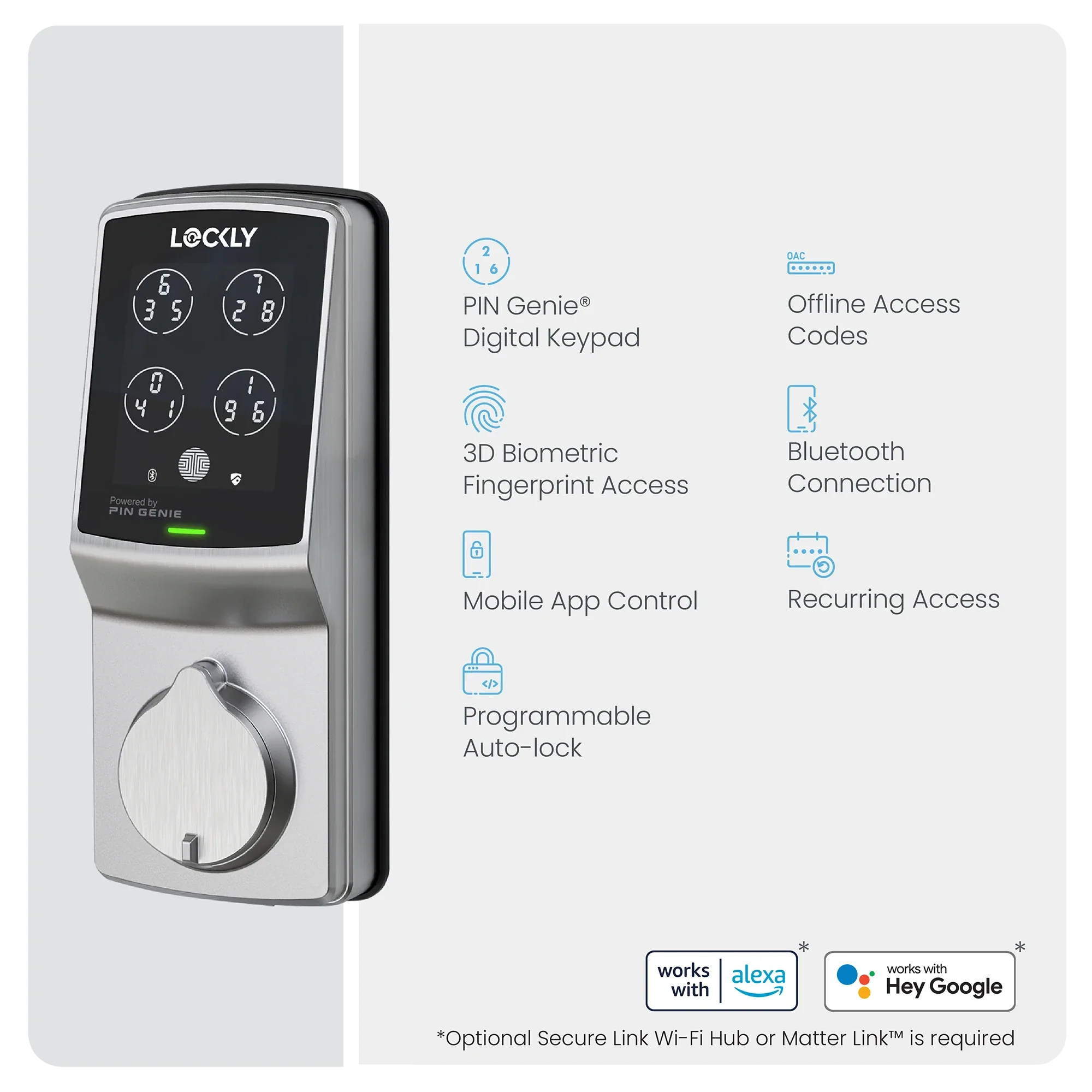 Peek-Proof Lockly Secure Plus Smart Lock - Image 63