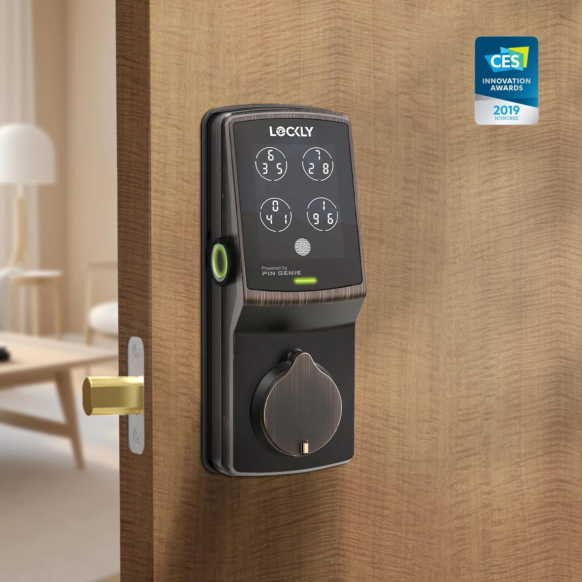 Peek-Proof Lockly Secure Plus Smart Lock - Image 73