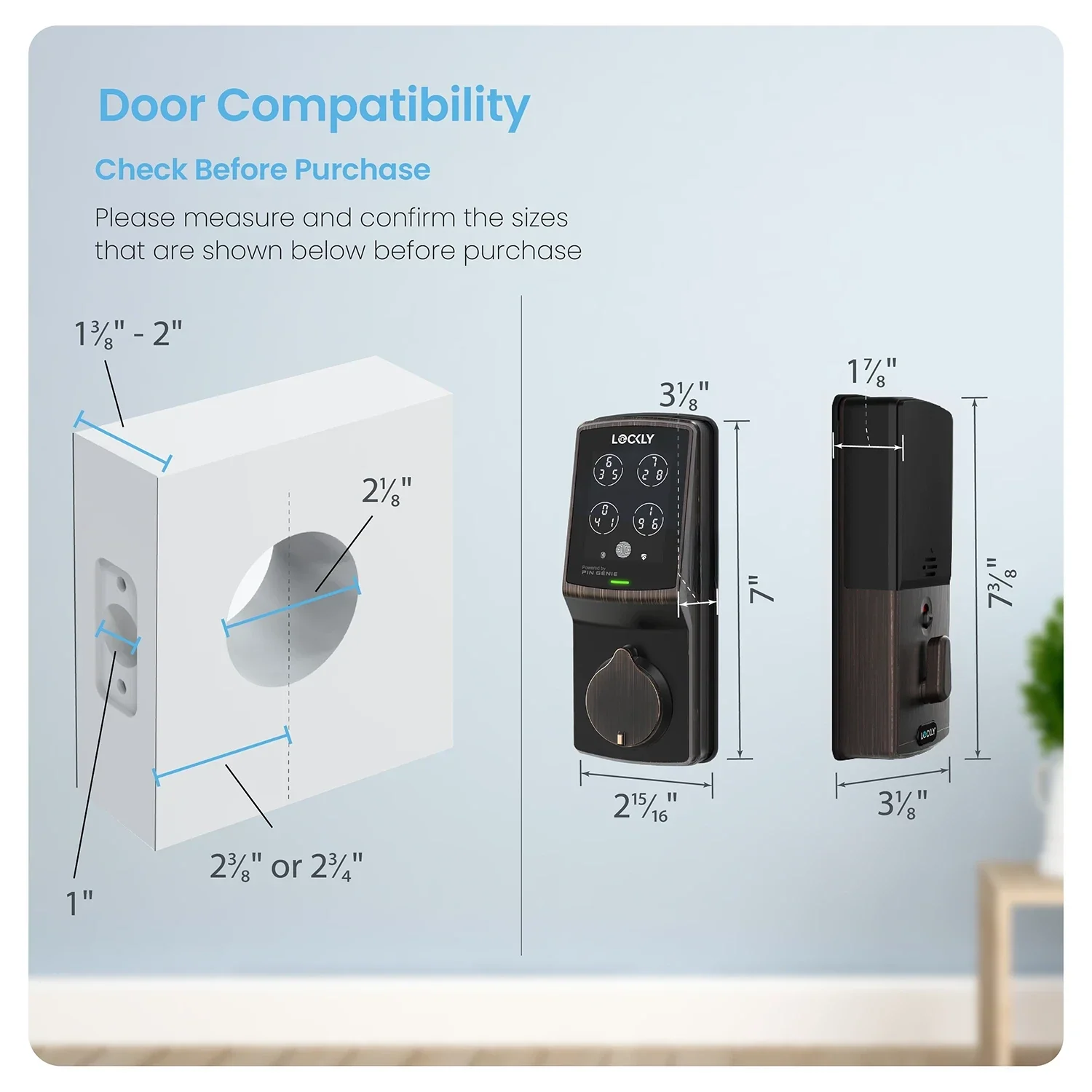 Peek-Proof Lockly Secure Plus Smart Lock - Image 77
