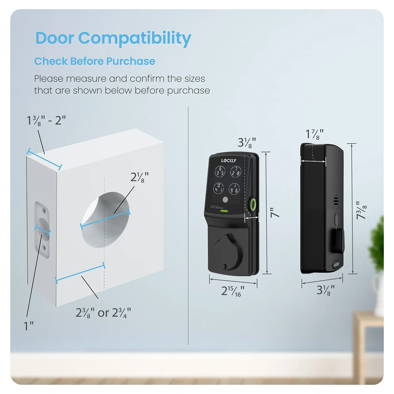 Wi-Fi Enabled Lockly Secure Pro Smart Lock - Image 54