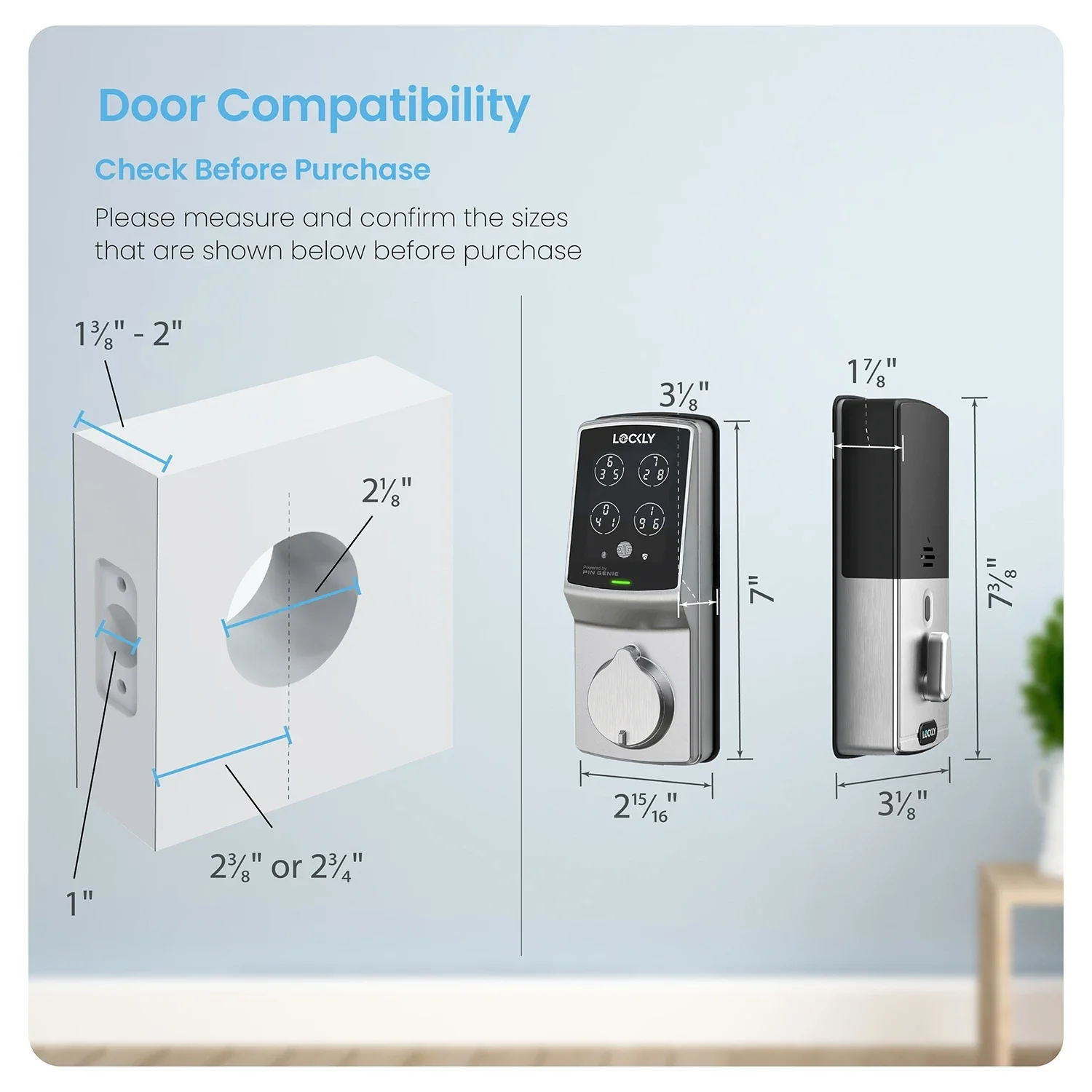 Wi-Fi Enabled Lockly Secure Pro Smart Lock - Image 61