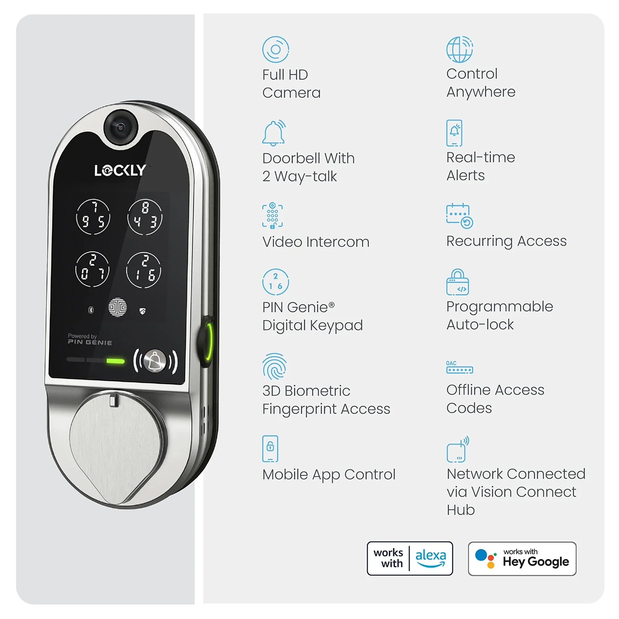 Lockly Vision™ - The Original Video Smart Lock - Image 20