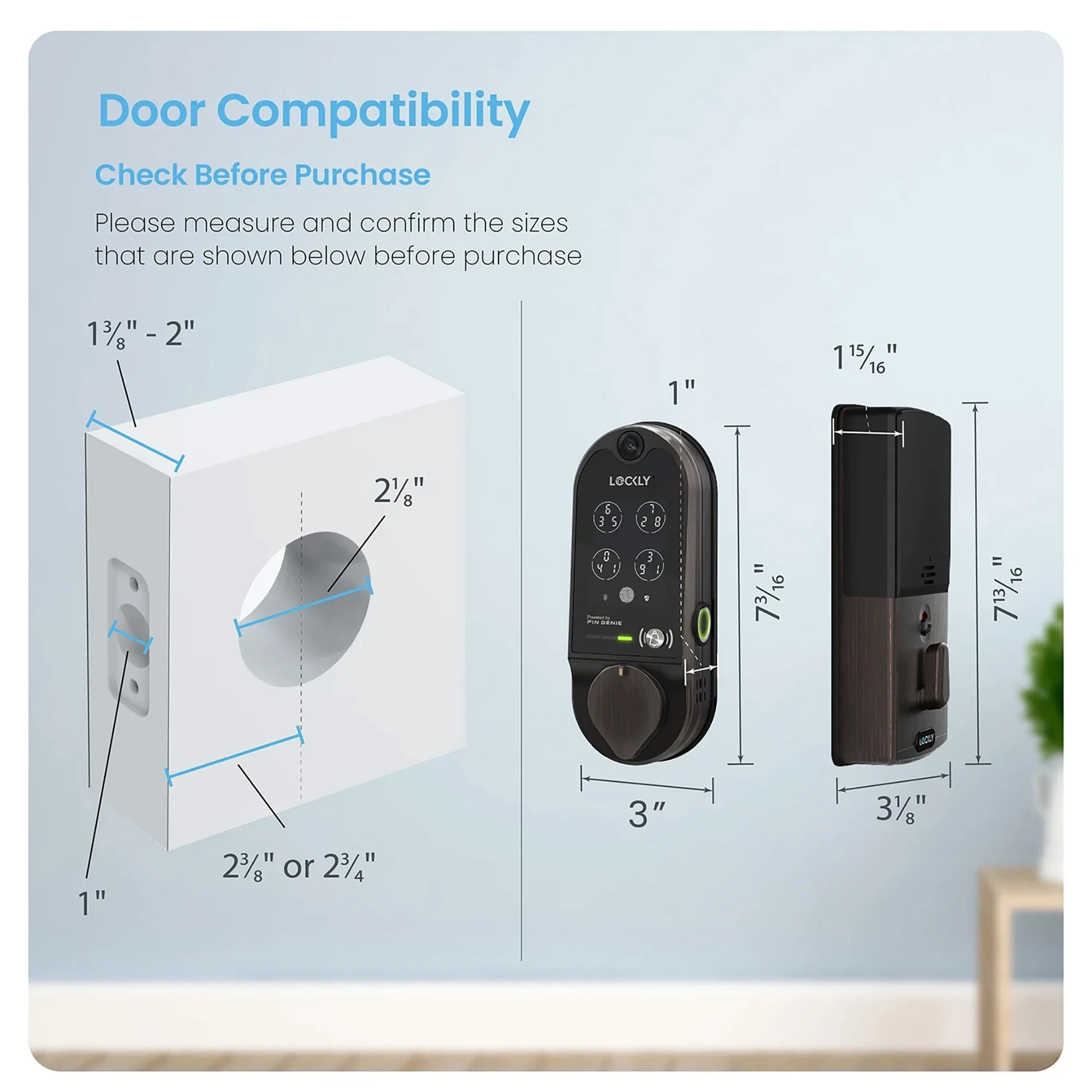 Lockly Vision™ - The Original Video Smart Lock - Image 7