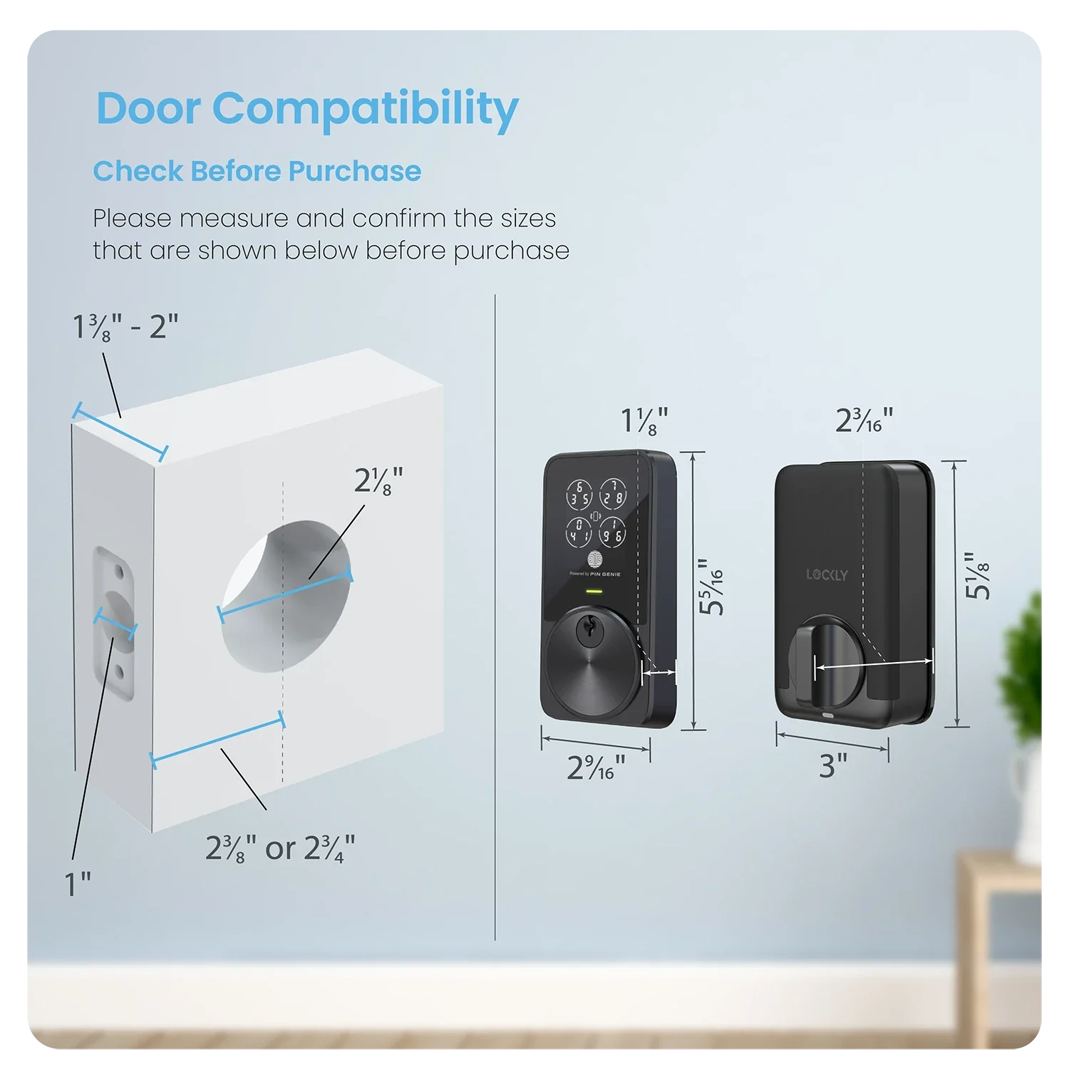 PIN Genie Pro Zeno Series Keypad Deadbolt - Image 7